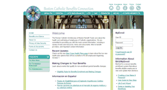 Desktop Screenshot of catholicbenefits.org